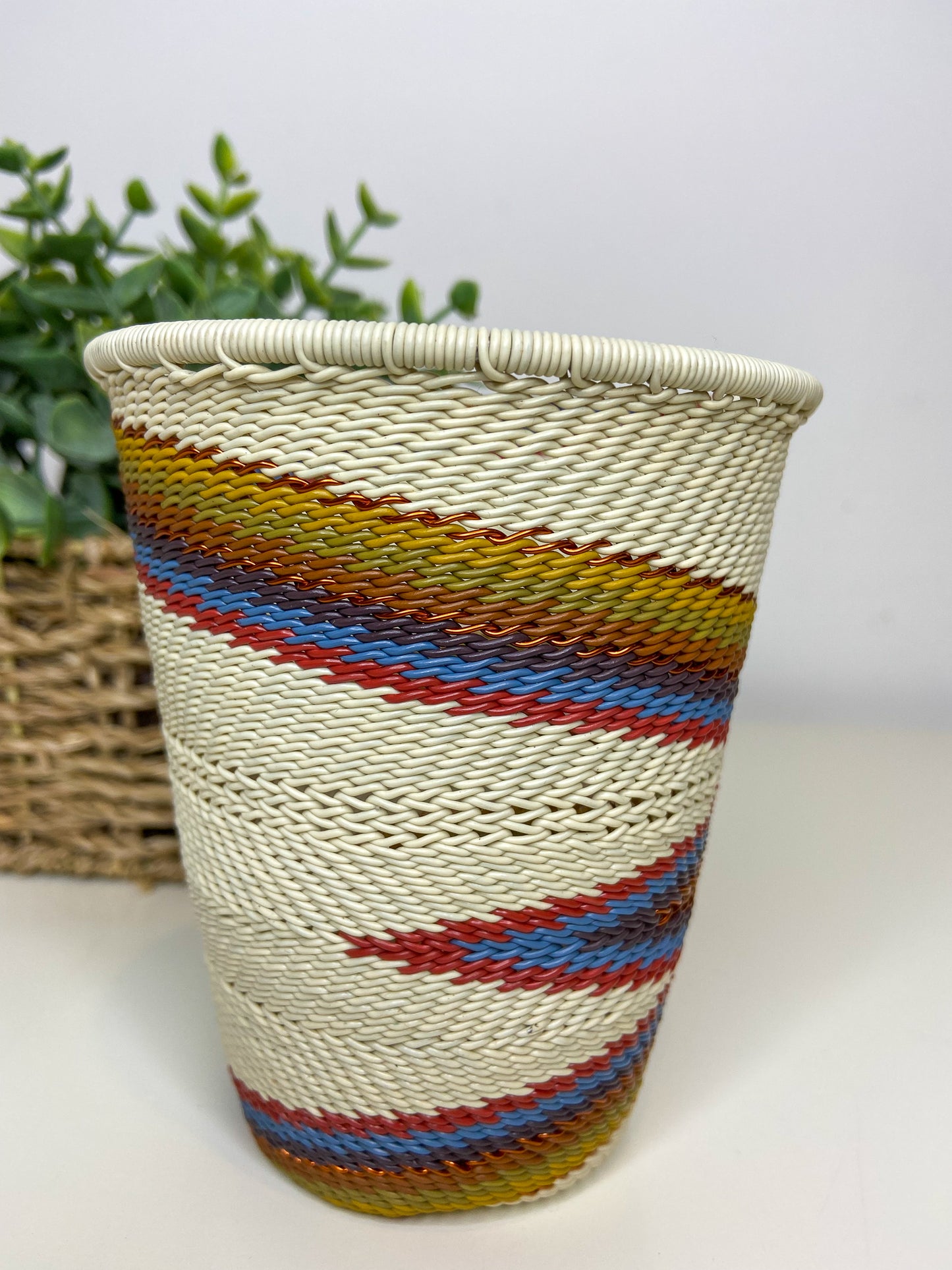 Telephone Wire Cup - Mountain Rainbow