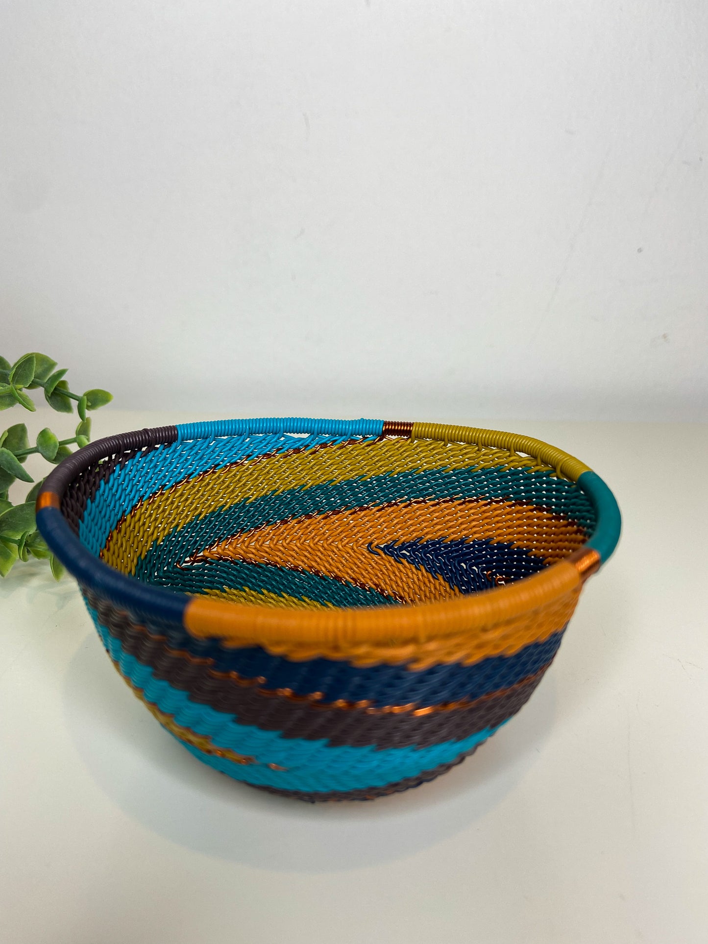 Small Triangle Bowl - Kingfisher