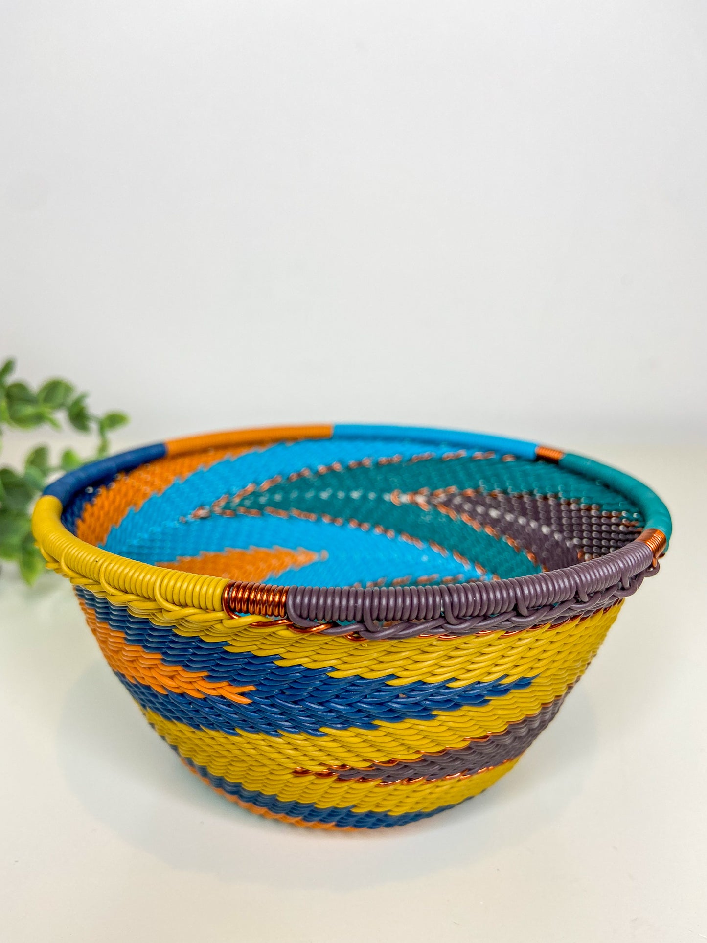 Small Deep Bowl- Kingfisher