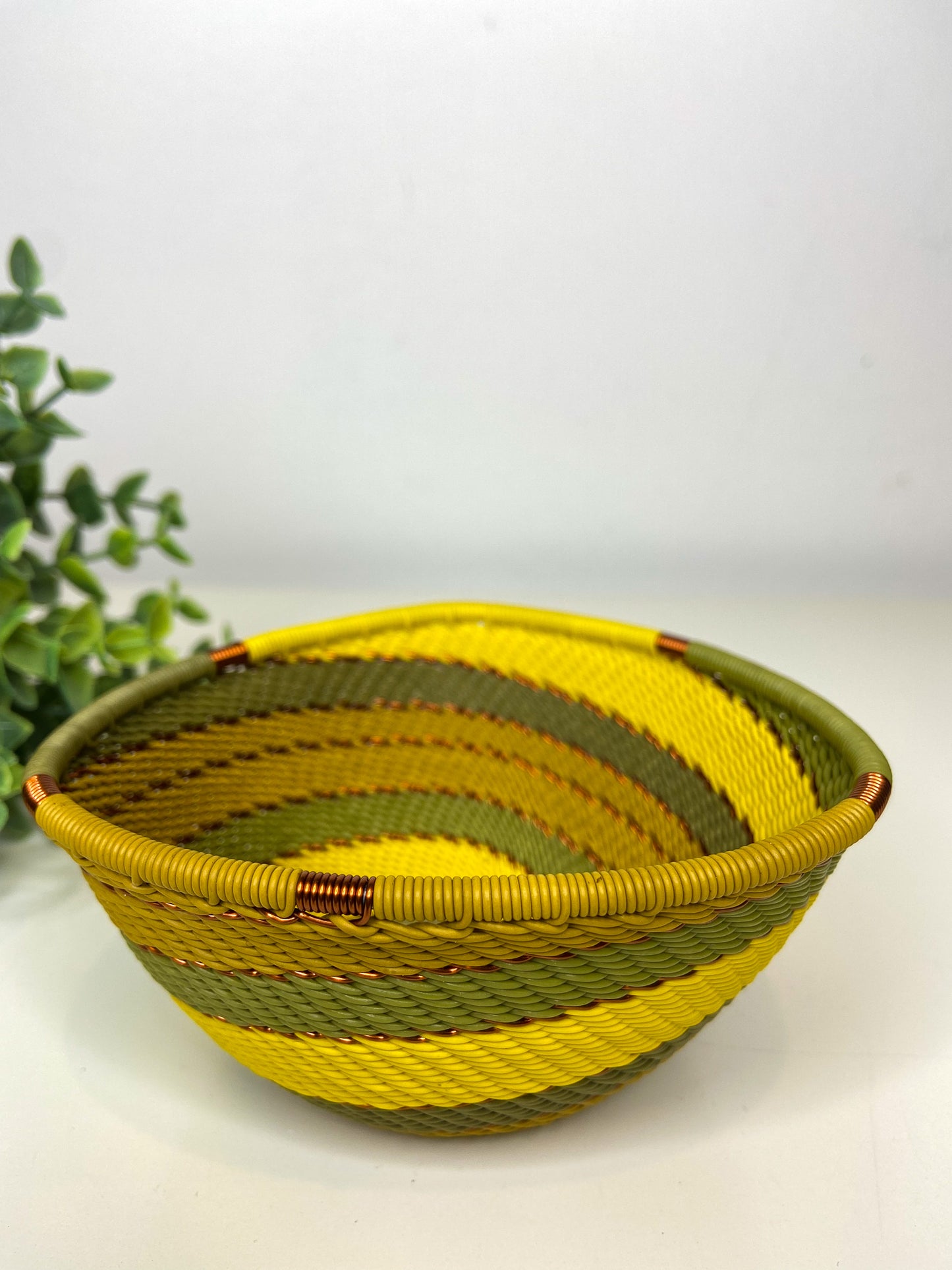 Small Triangle Bowl - African Grassveld