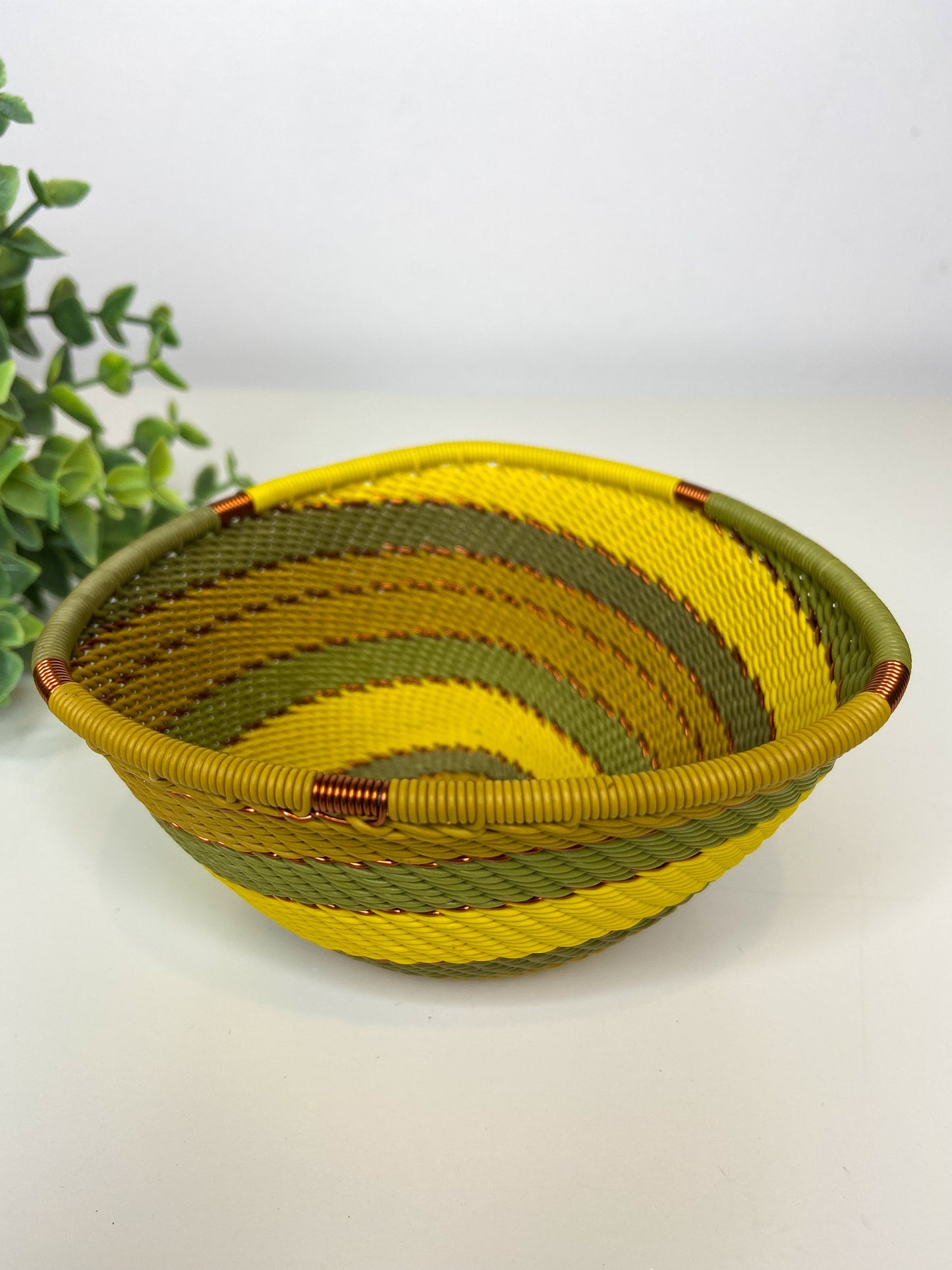Small Triangle Bowl - African Grassveld