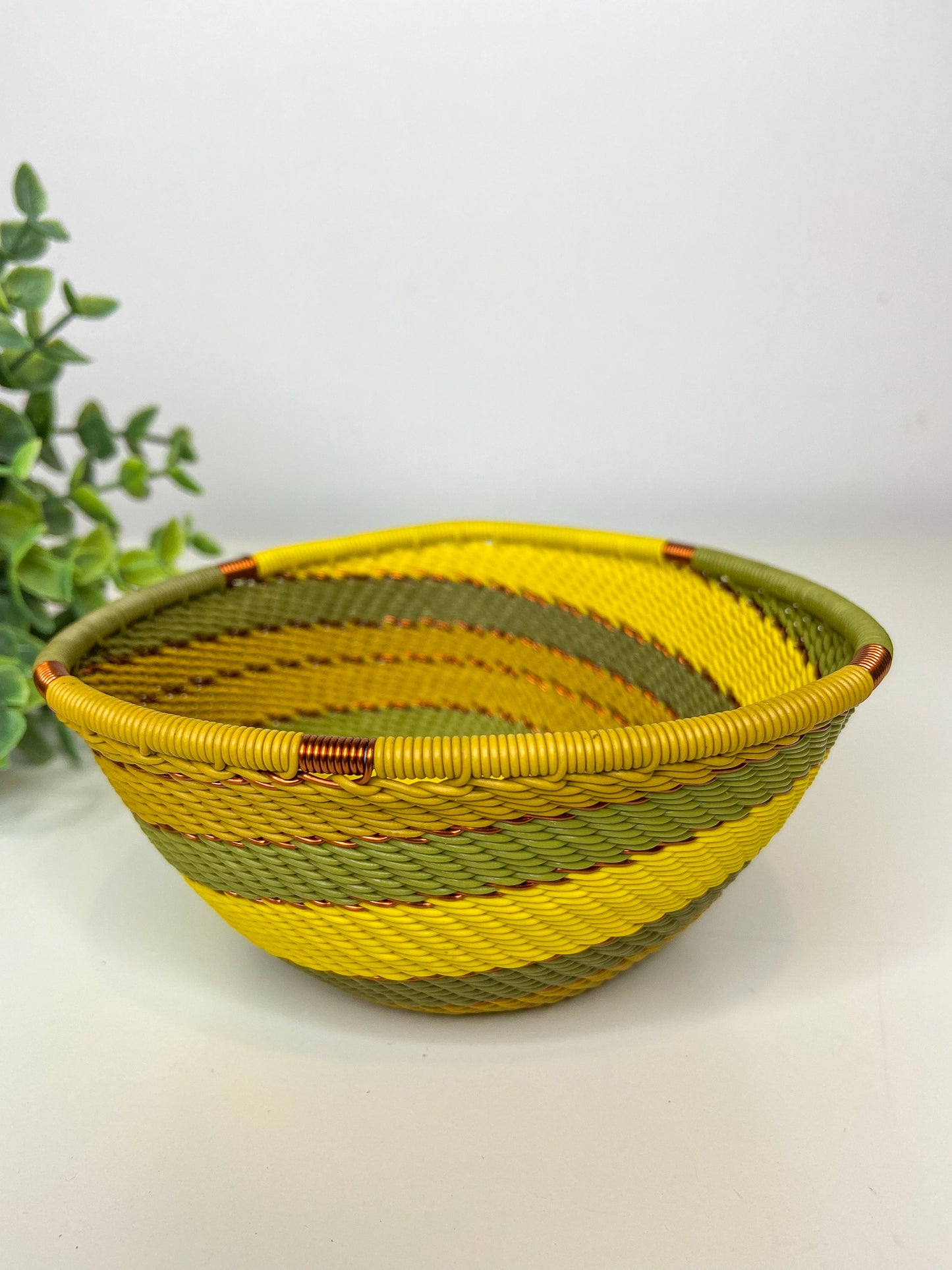 Small Triangle Bowl - African Grassveld