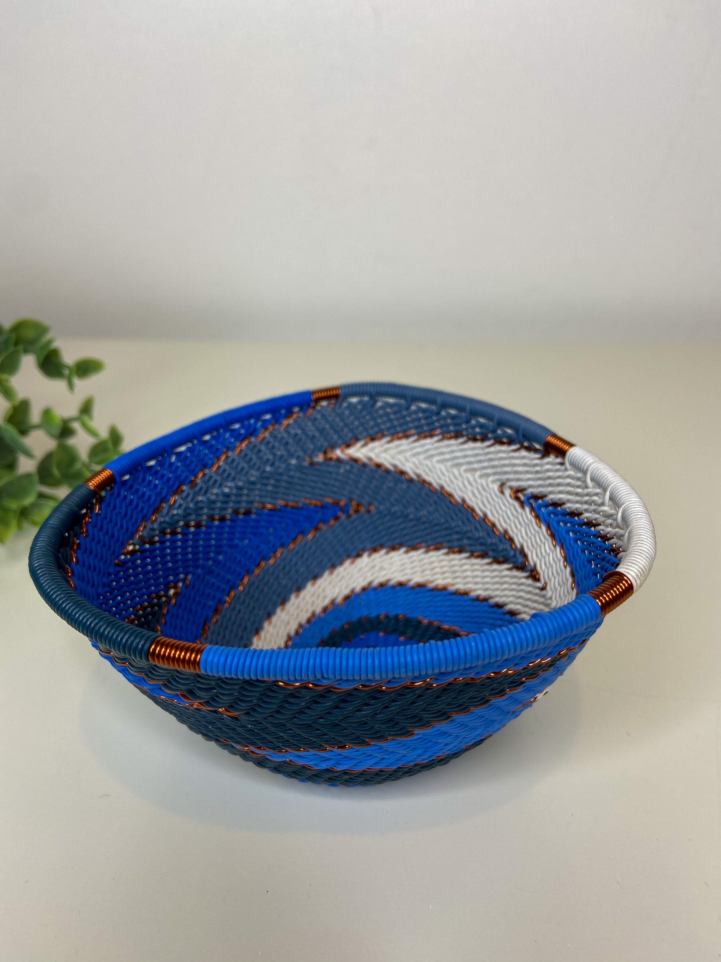 Small Triangle Bowl - African Sky
