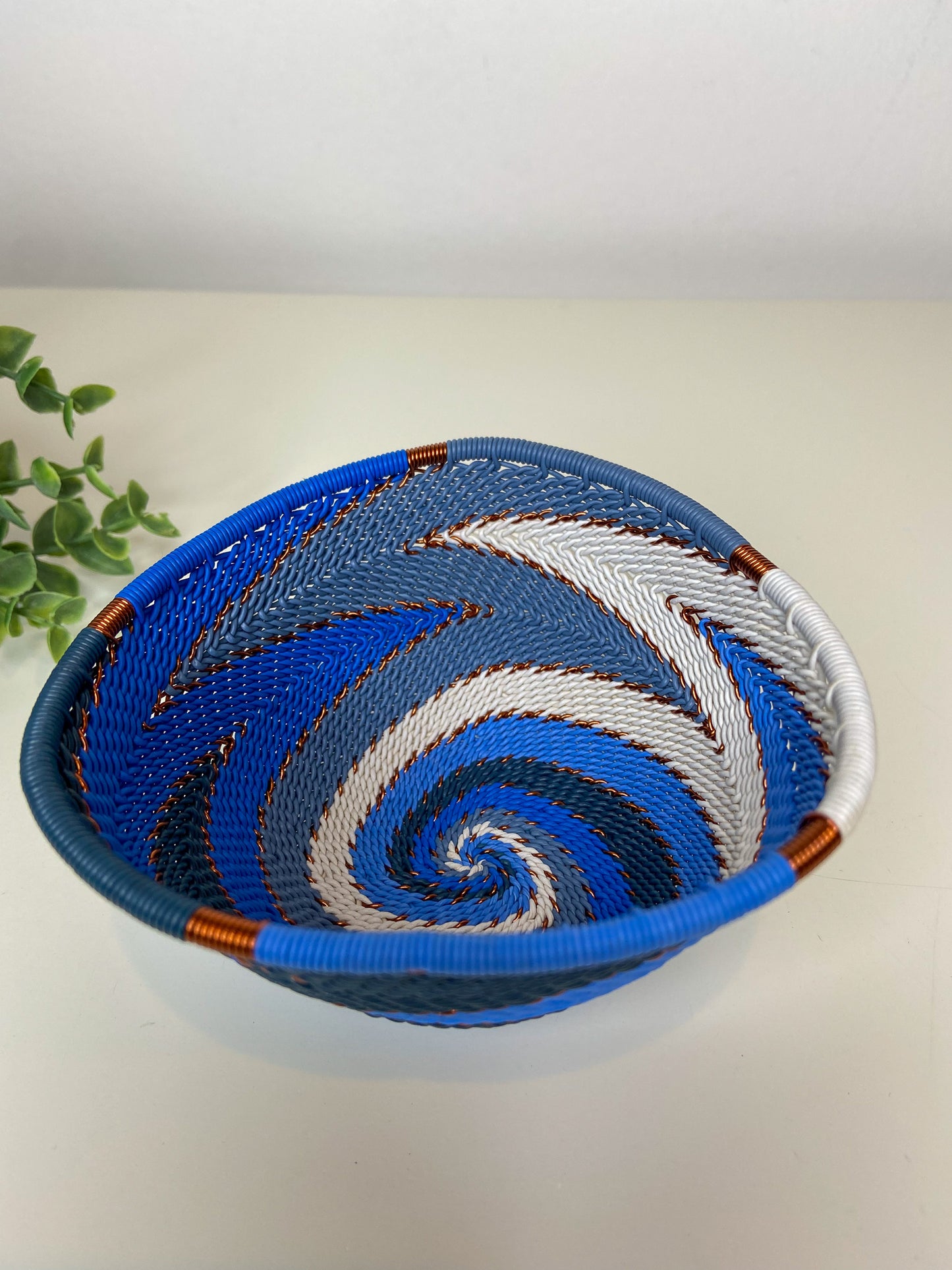 Small Triangle Bowl - African Sky