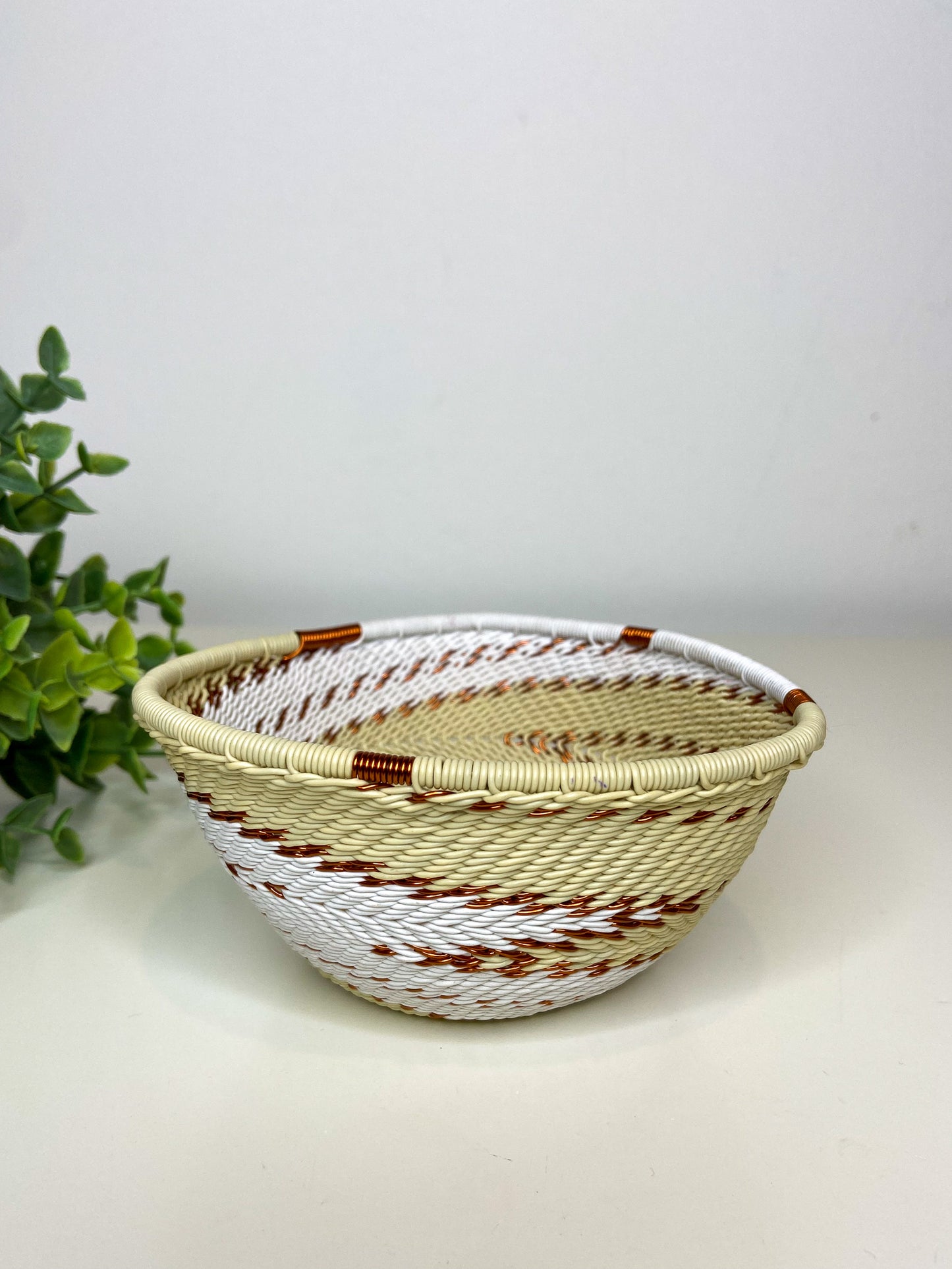 Small Triangle Bowl - African Ivory