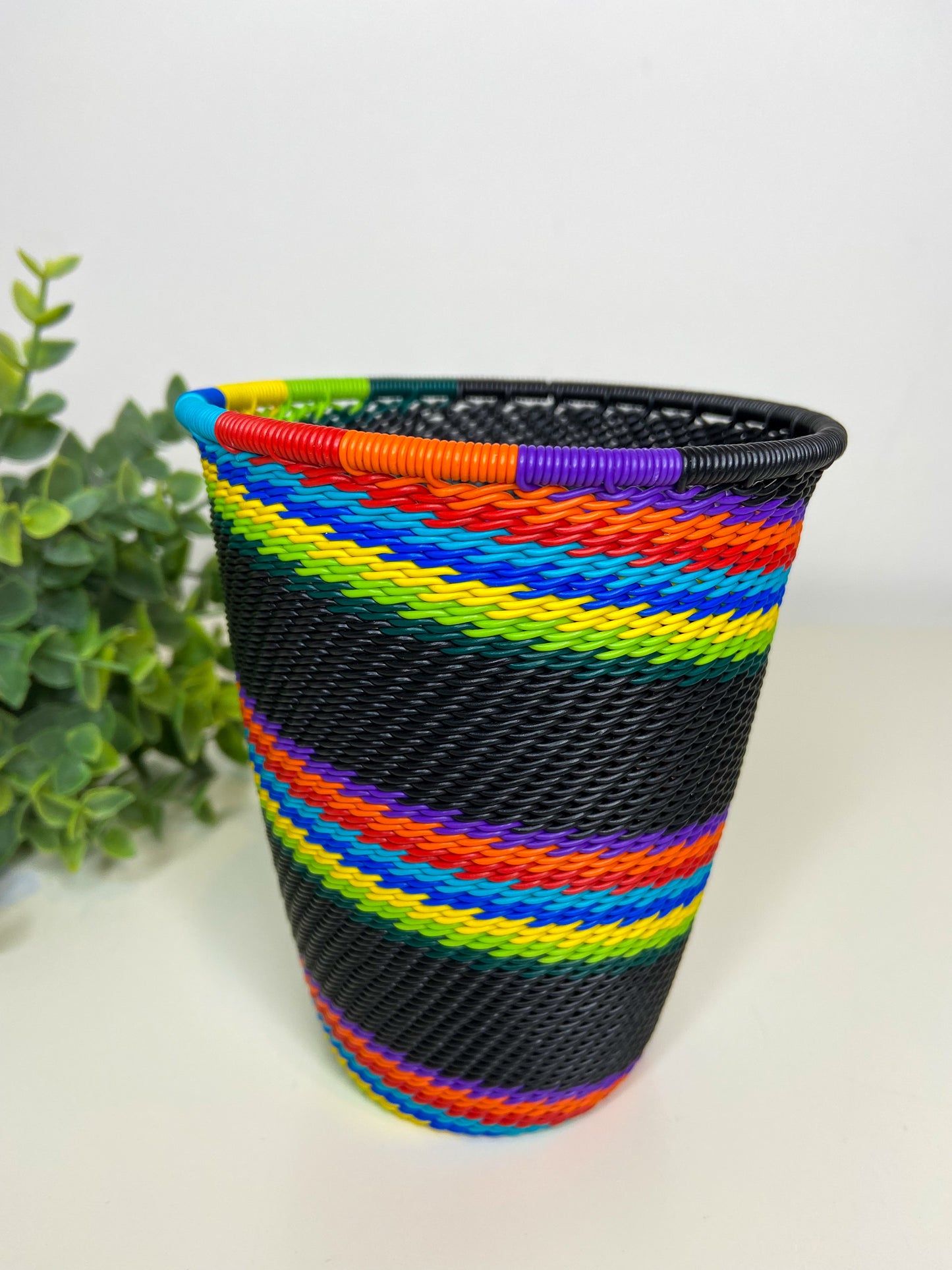 Telephone Wire Cup - African Rainbow