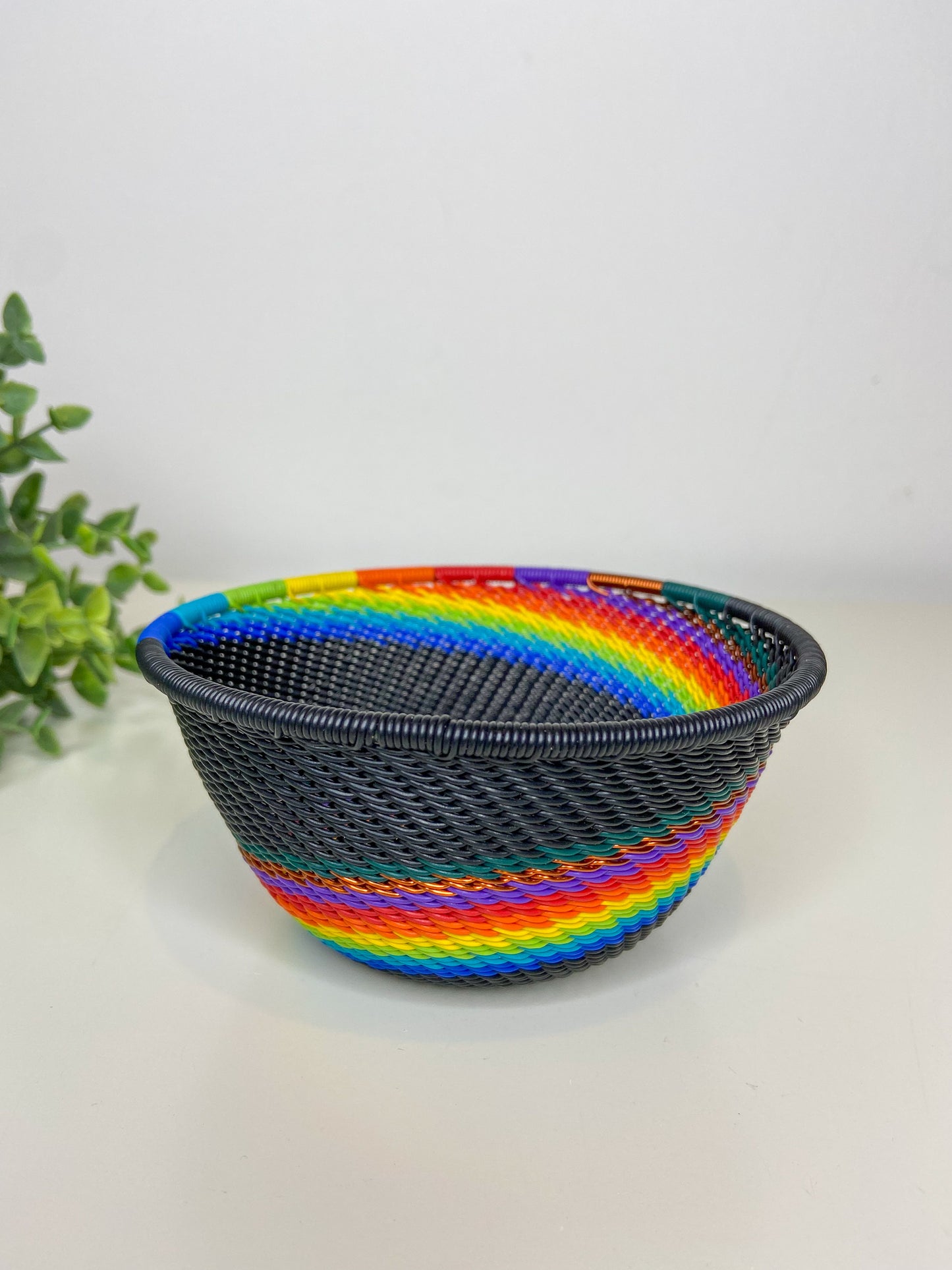 Small Deep Bowl - African Rainbow