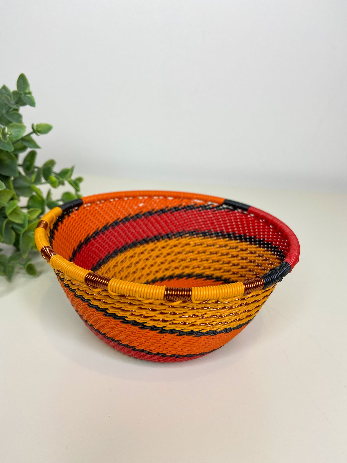Small Deep Bowl - African Fire