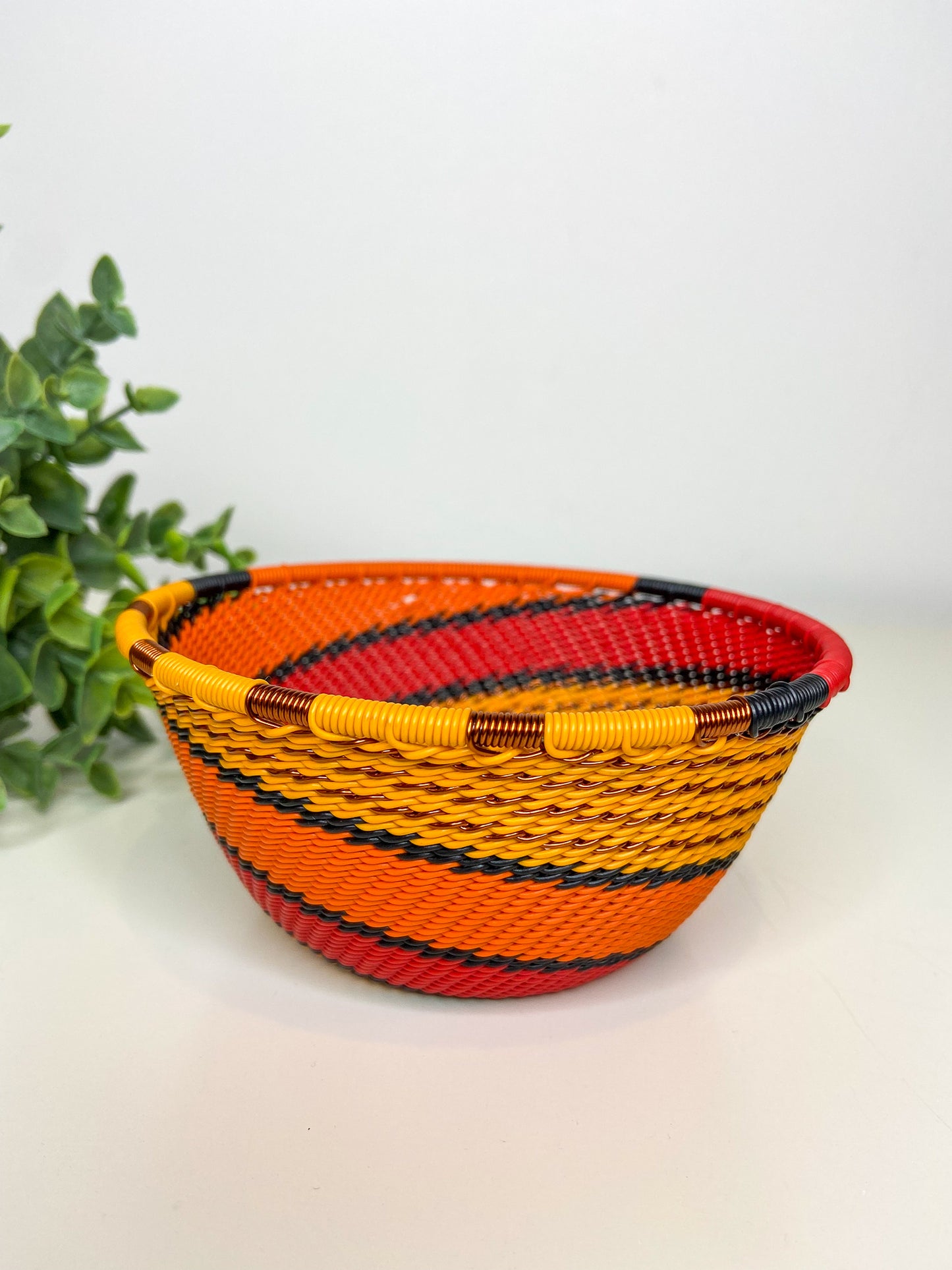 Small Deep Bowl - African Fire