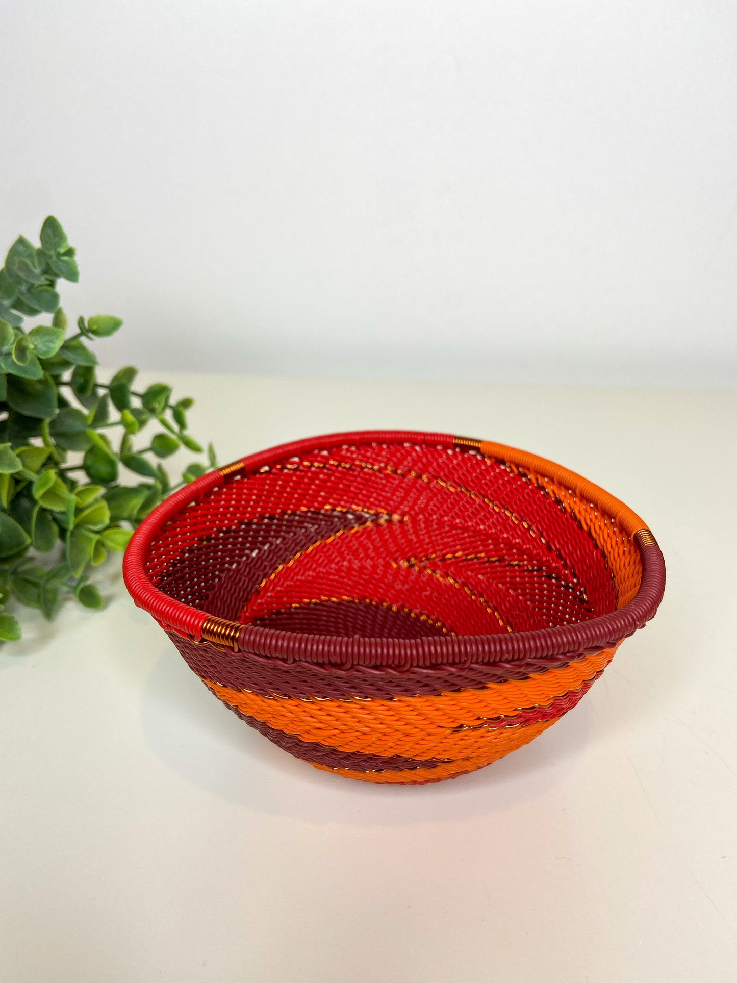 Small Triangle Bowl - African Ember