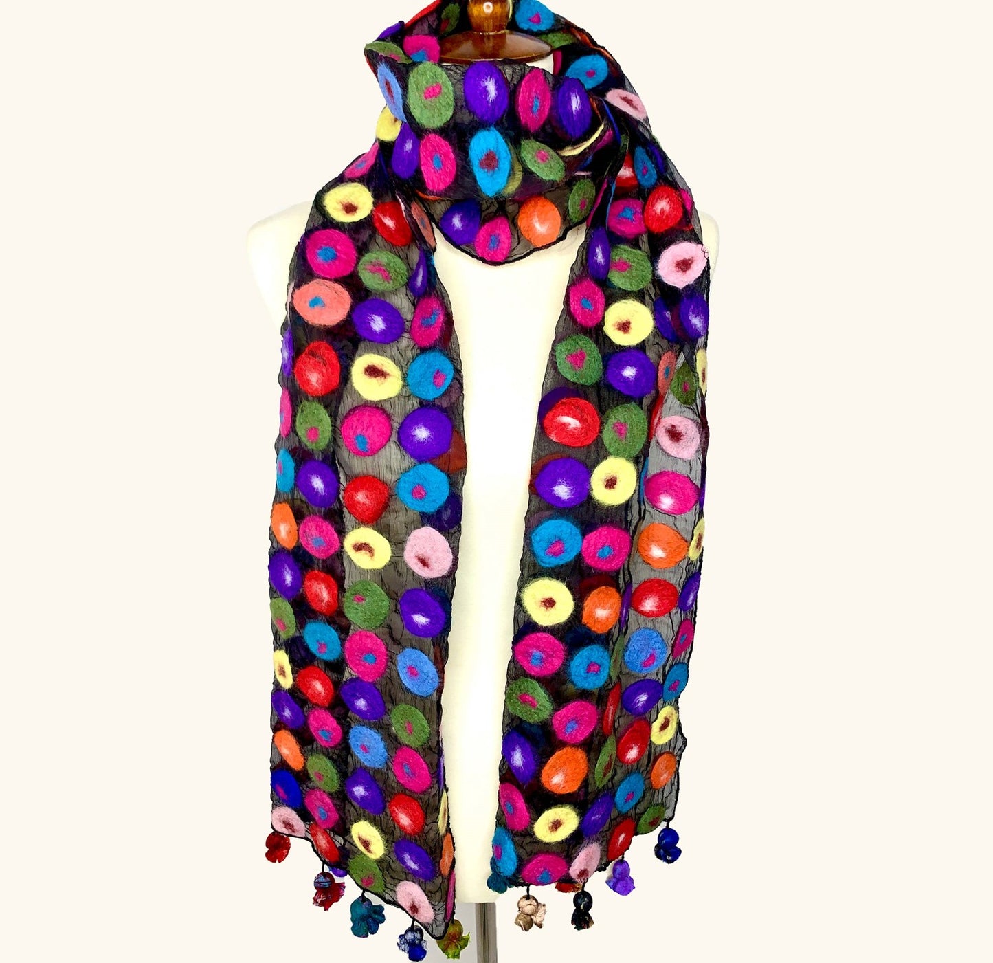 Polka Dot Scarf