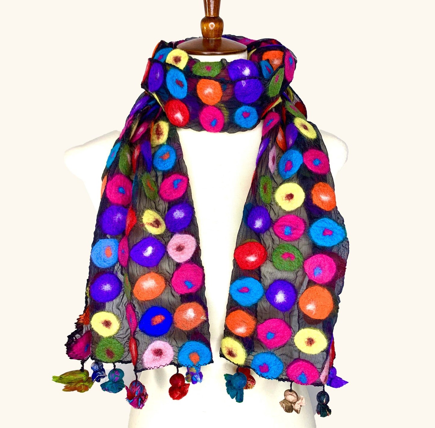 Polka Dot Scarf