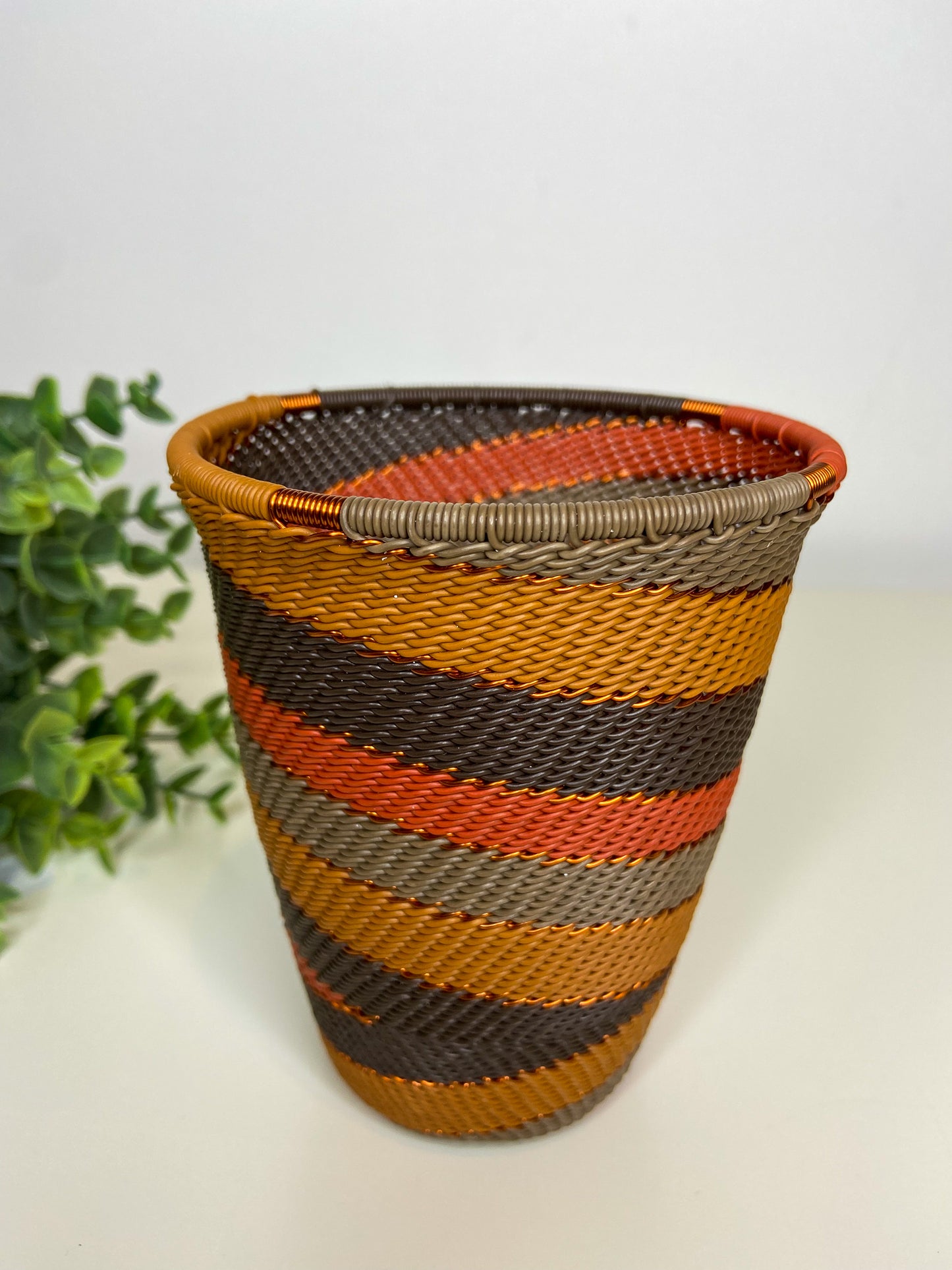 Telephone Wire Cup - African Clay