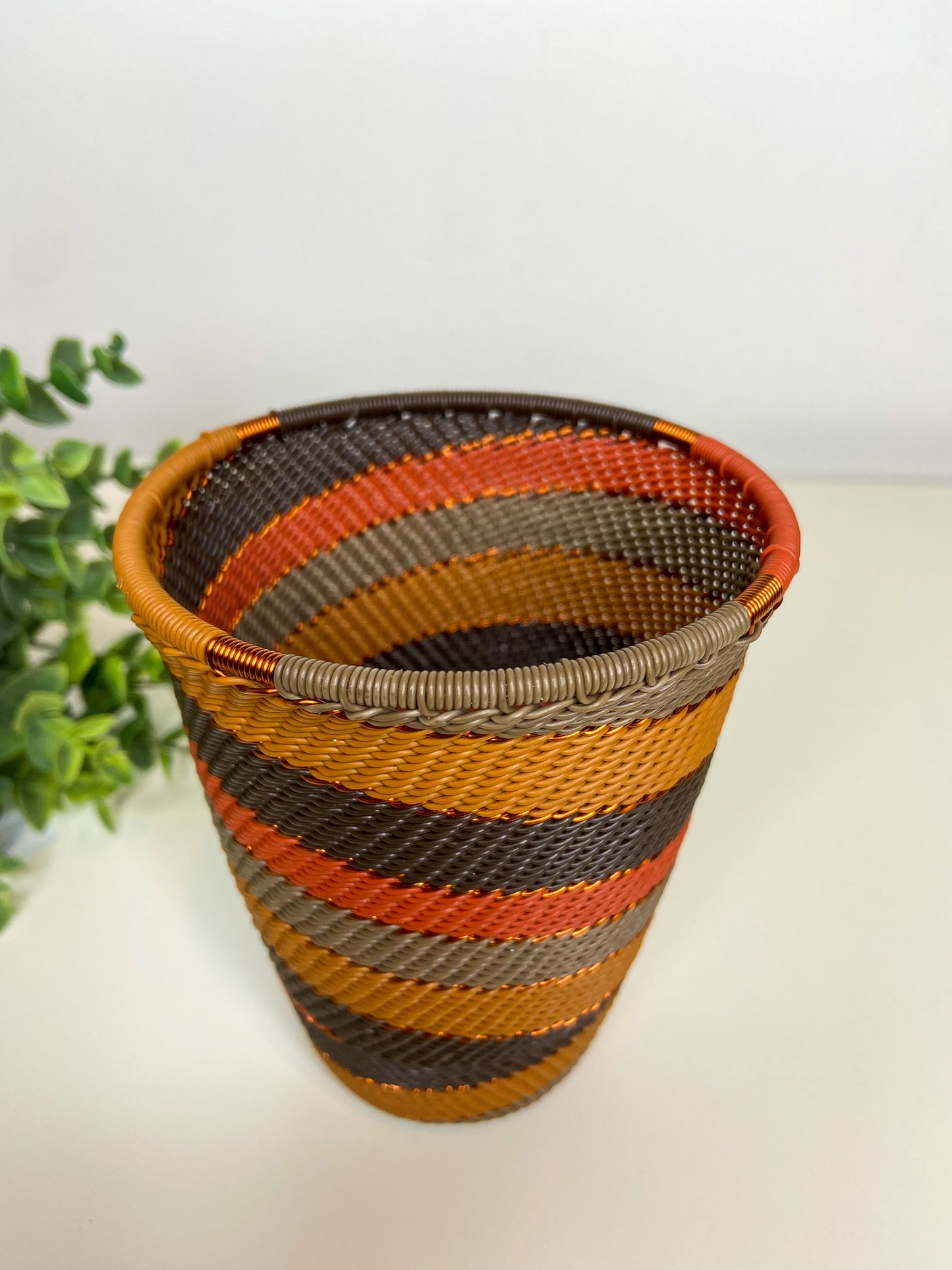 Telephone Wire Cup - African Clay