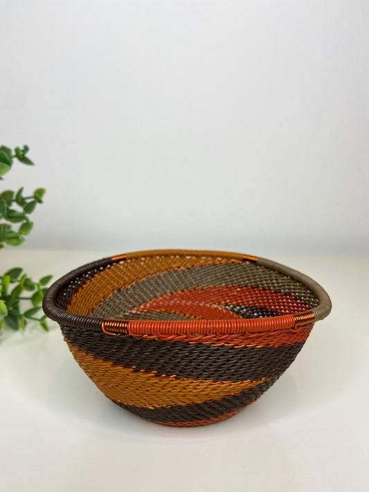 Small Triangle Bowl - African Clay