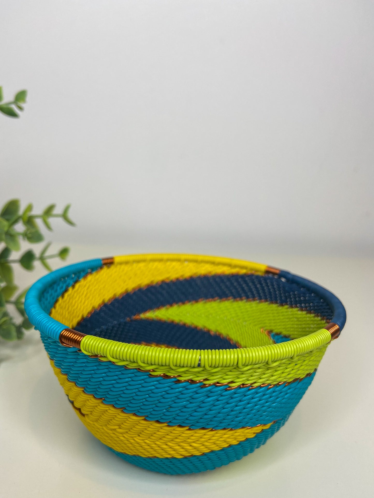 Small Deep Bowl- Bohemian Blue