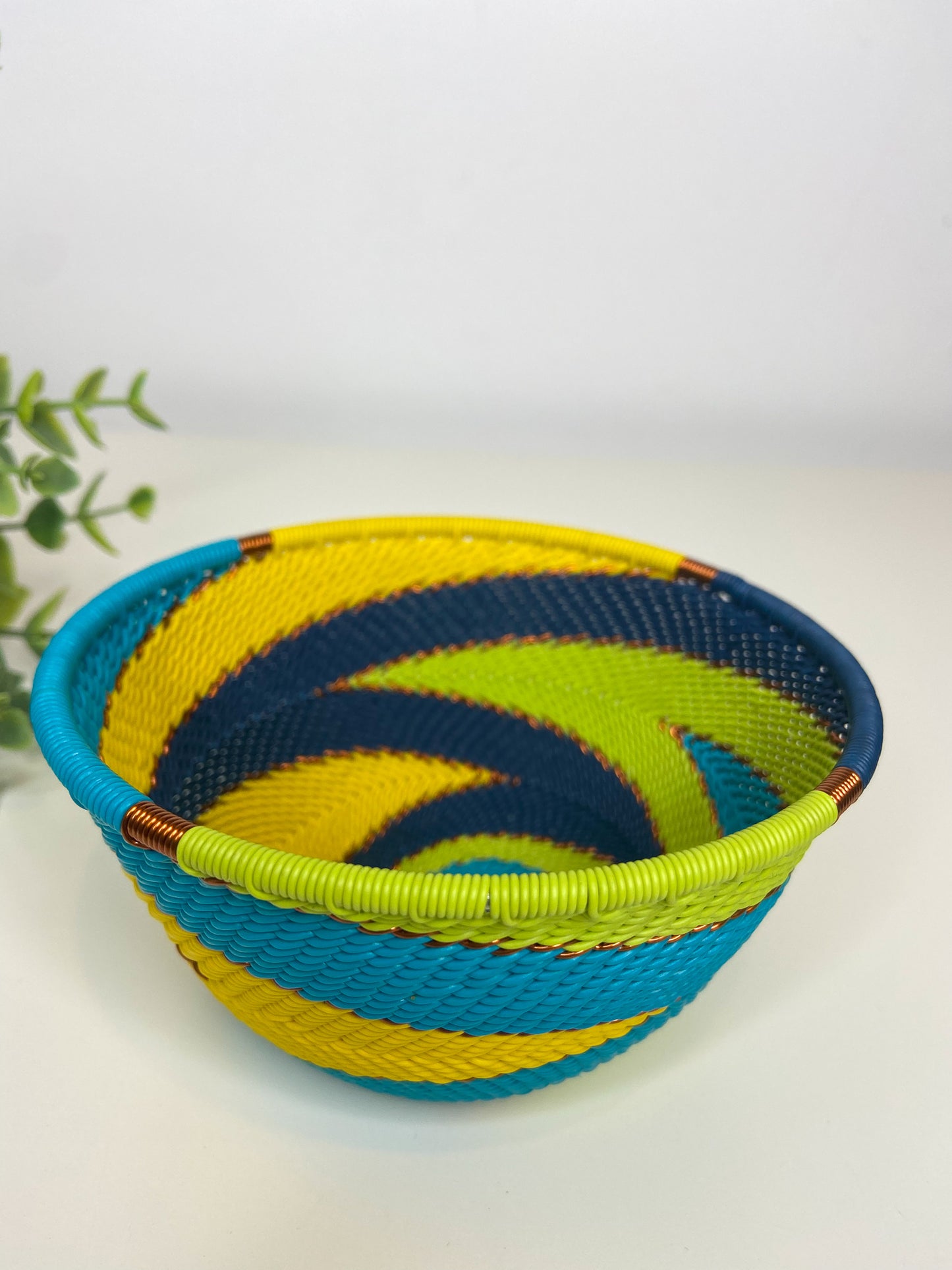 Small Deep Bowl- Bohemian Blue