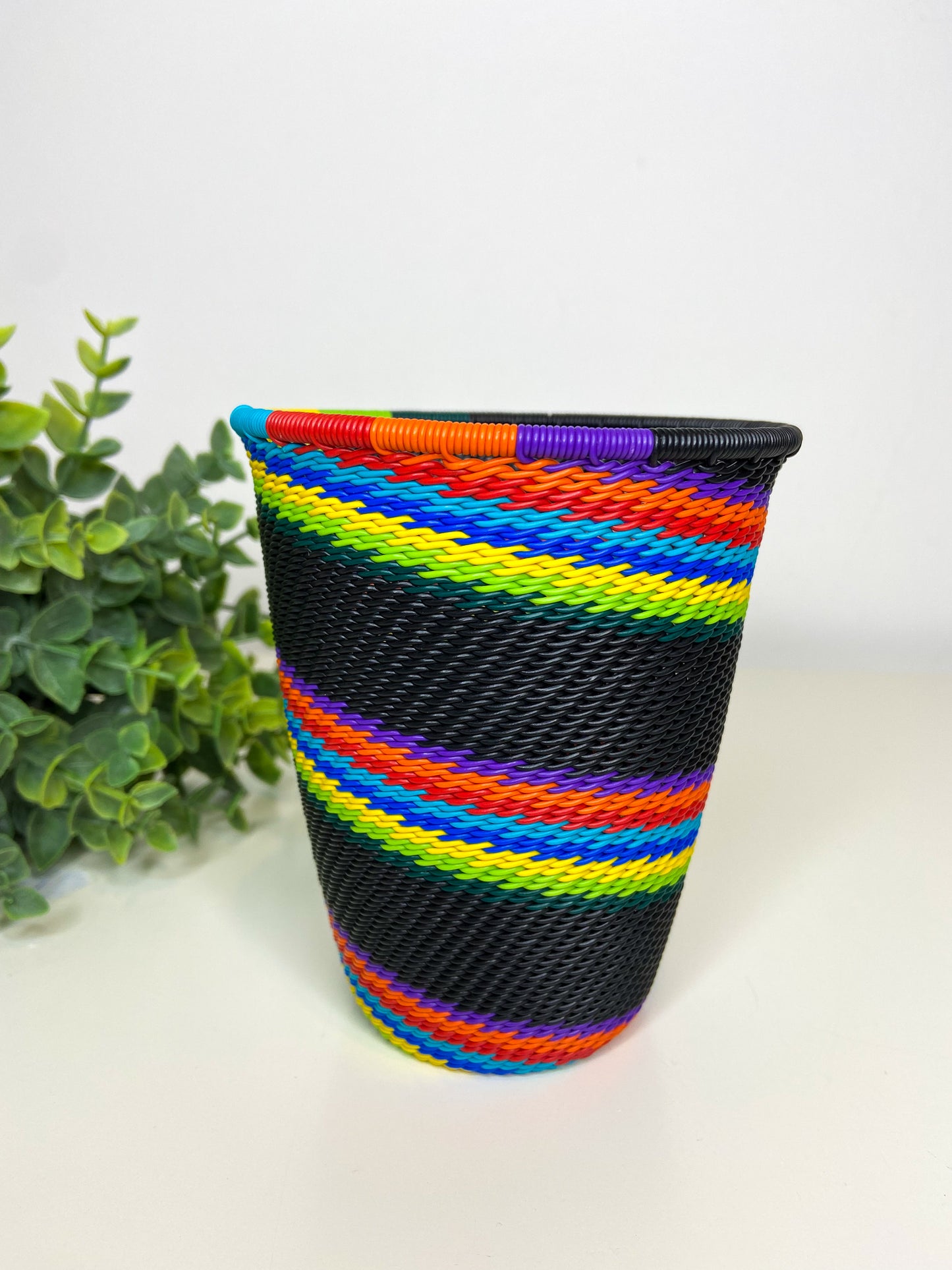 Telephone Wire Cup - African Rainbow