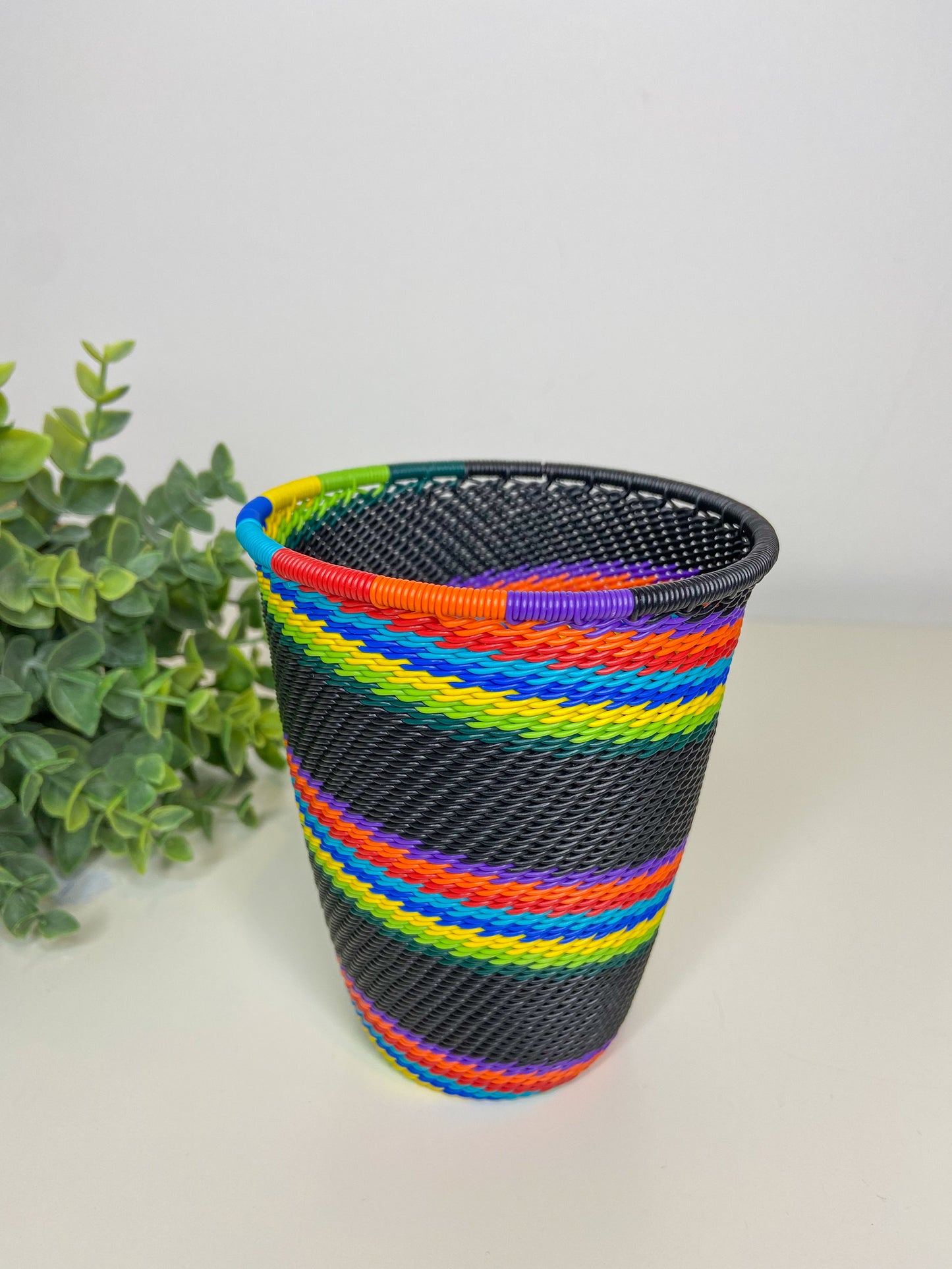 Telephone Wire Cup - African Rainbow