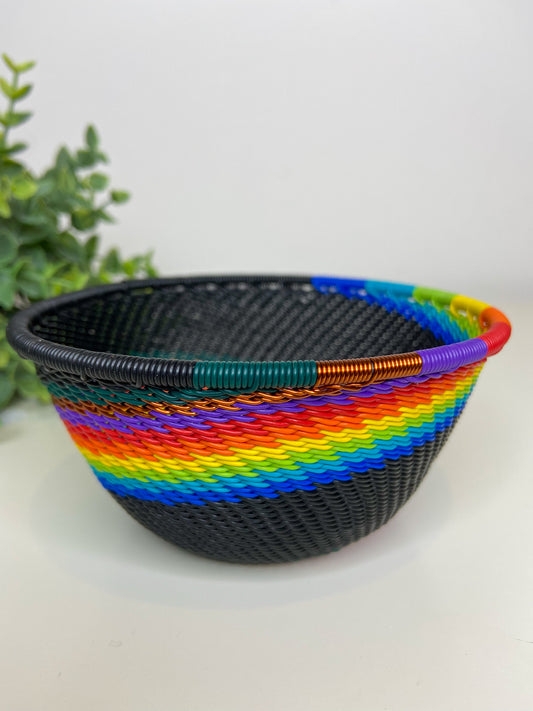 Small Deep Bowl - African Rainbow